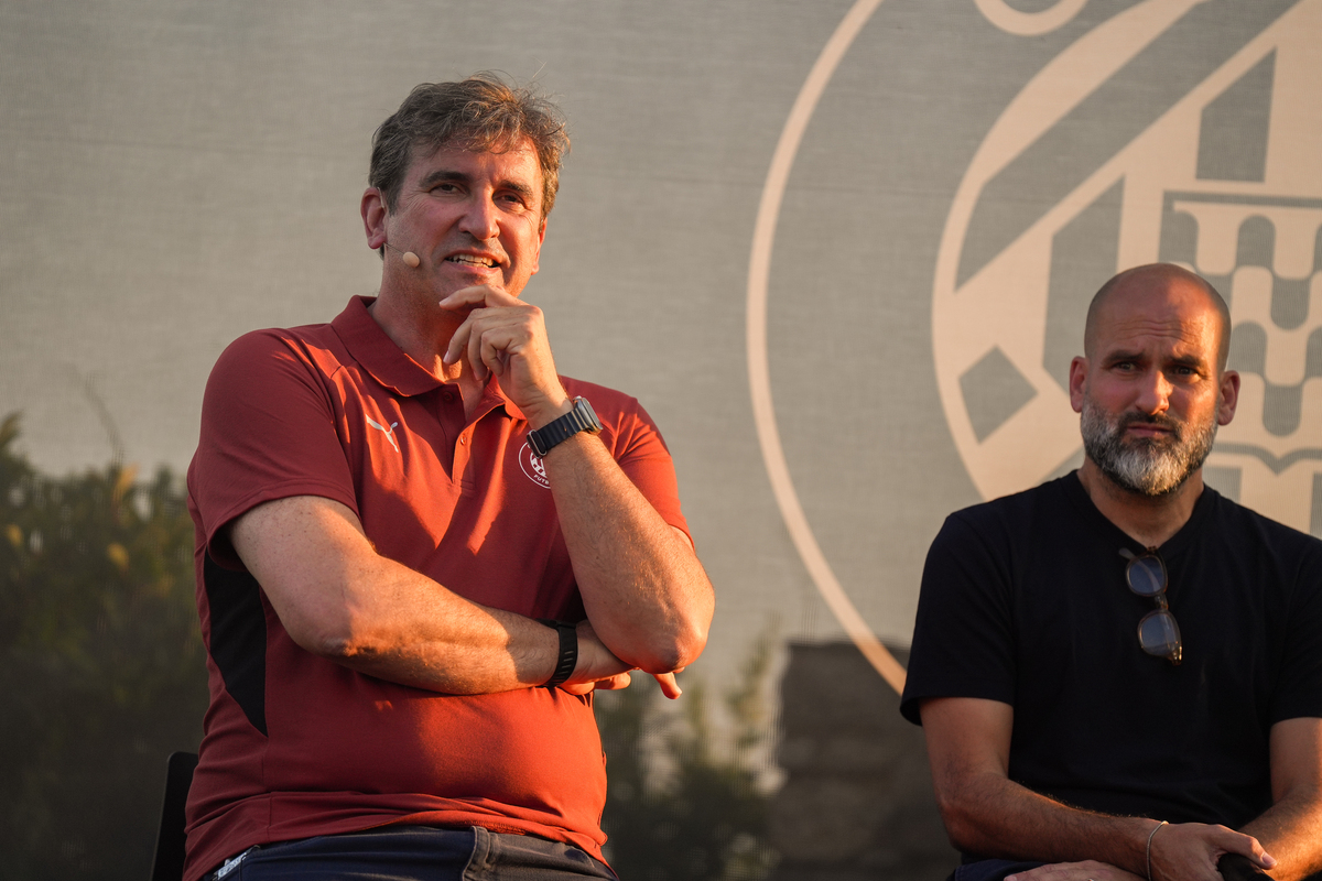 Pere Guardiola i Ferran Soriano fixen el retorn a Primera com a objectiu immediat